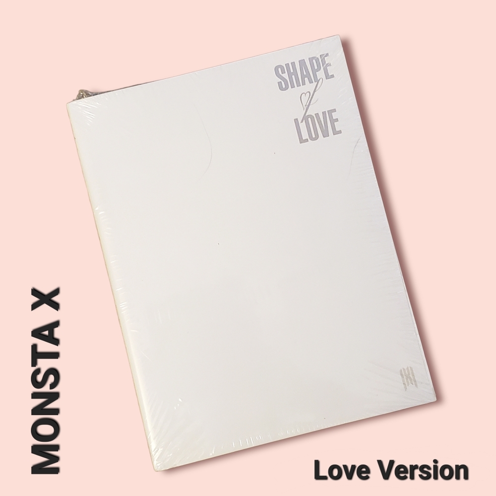 Sealed! Monsta X - Shape Of Love Mini Album (Love Version)